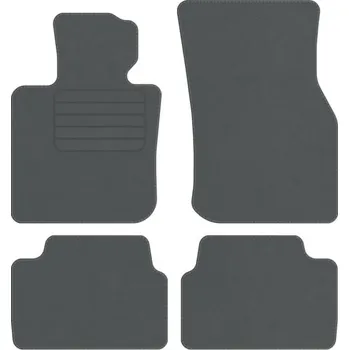 autokoberec Kobercové rohože Edecor velurové 4 ks