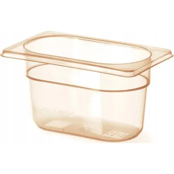 Dóza na potraviny GN nádoba z grilamidu pro vysoké teploty GN 1/9, výška 65 mm - Hendi 86