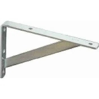Držák na polici Konzola s podpěrou S4 100x300x20mm Zn