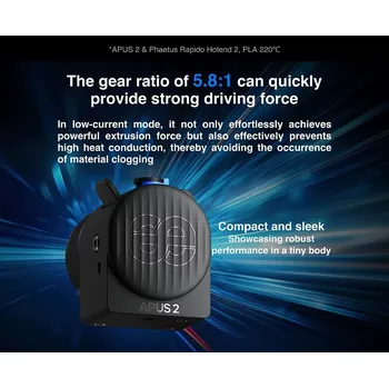 Příslušenství k 3D tiskárně Phaetus APUS 2 Extruder