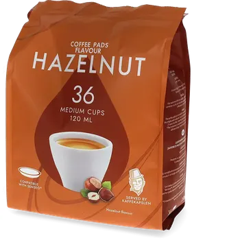 Kaffekapslen | Lískooříšková káva - Počet podů pro Senseo: 36