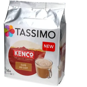 Káva Kenco | Café au lait - Počet kapslí pro Tassimo: 16