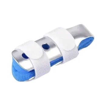 Dávkovač léků Ortéza na prsty 1 ks Stabilizátor prstů při zlomenině Narovnání kloubů Podpora při artritidě Znehybnění prstů Rehabilitační pomůcka S