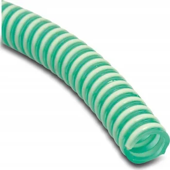 Zahradní hadice Profec Sací spirálová hadice PVC 32 mm x 38 mm 6 bar 0,65 bar světle zelená 1 m