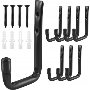 Věšák Nástěnný držák na kolo Maclean 22 kg, černý