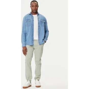 Pánská košile Tommy Jeans džínová košile DM0DM21727 Modrá Regular Fit XS