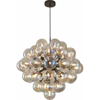 GeeTi Závěsné svítidlo Portofino 44x 2W 230lm 3000K černý chrom