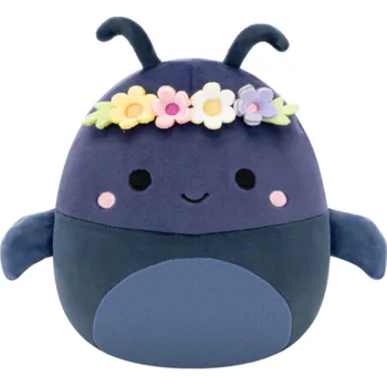 plyšák SQUISHMALLOWS Tyrone tmavomodrý brouk, 20 cm