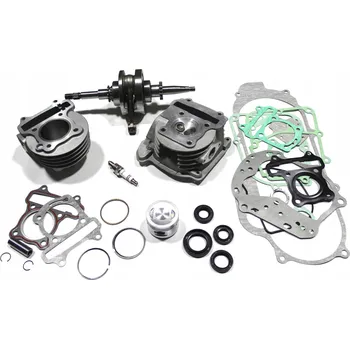 SADA VÁLEC HLAVA PÍST SVÍČKA SKÚTR 4T GY6