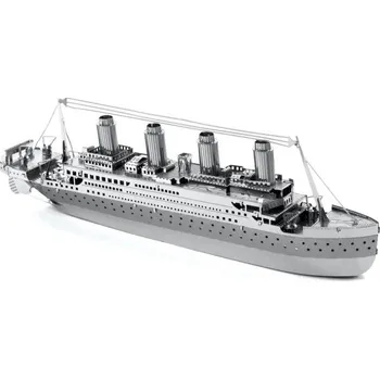 ostatní stavebnice 3D kovové puzzle Titanic Loď DIY stavebnice Laserem řezaná skládačka Kovový model Historická loď Hračka pro děti i dospělé Dekorace