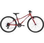 dětské kolo AMULET 24 Fun SH cherry red/silver,