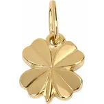Goldstore Zlatý čtyřlístek přívěsek Váha: 0.60 g