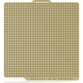Příslušenství k 3D tiskárně BIQU Panda Dual-textured Build Plate with Honeycomb & Houndstooth Patterns for Bambu X1/P1/A1