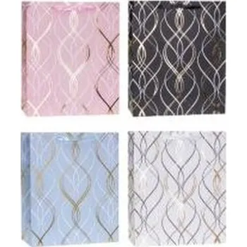 Set školních potřeb Torebka ozdobna TG 26x32x10cm mix ROZETTE (pl, 2000, Rozette)