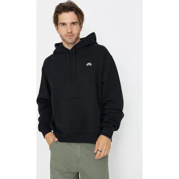 Pánská mikina Nike SB Essential Logo HD (black/white) XXL, černá