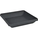 Miska pod květináč Quattro 33x33m antracit