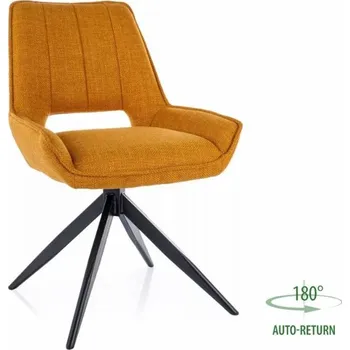 Jídelní židle Židle jídelní otočná žlutá TELLO BJORN
