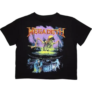 Pánské tričko Megadeth Contaminated Black XL Dámské Tričko