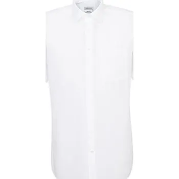 Pánská košile Seidensticker Pánská popelínová košile SN003001 White 39