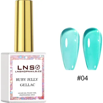 Přípravek na nehty 4. GELLAC LNS – RUBY JELLY | 15ML