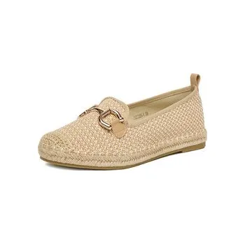 Dámské baleríny DeeZee Espadrilky JSZ0325-1 Béžová 38