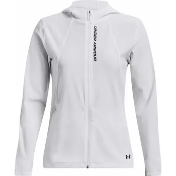 Pánská bunda Under Armour OUTRUN THE STORM tréninková bunda - 0 - bílá - S