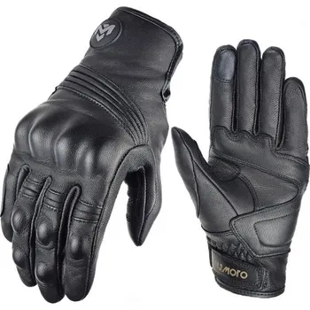 Moto rukavice Pánské retro motocyklové rukavice z pravé kůže Letní prodyšné kožené rukavice na motorku Motokrosové příslušenství XL