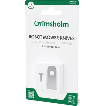 Grimsholm Náhradní nože pro robotické sekačky Ecovacs Goat