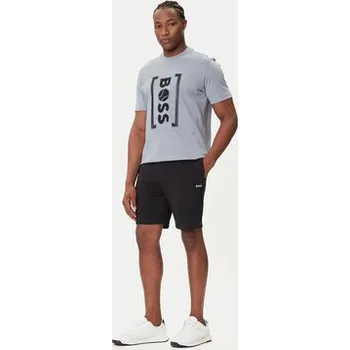 Pánské kraťasy BOSS Sportovní kraťasy Zone 50543091 Černá Regular Fit M