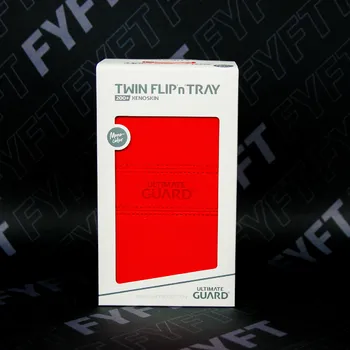 Příslušenství k deskovým hrám Twin Flip'n'Tray 200+ Xenoskin (UG) - deckbox na karty Barva: Červená