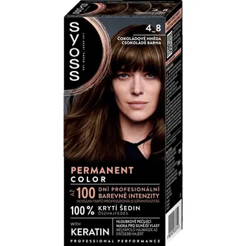 Barva na vlasy Syoss Color 4-8 Čokoládově hnědý
