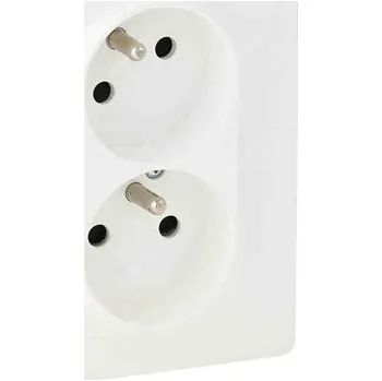 Elektrická zásuvka Zás.VALENA LIFE 2x bíl. 753186 LEG GENERI, s.r.o. 07-20-095-53186