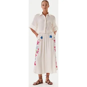 Dámská sukně Tatuum Midi sukně Katia 2 T2511.173 Béžová Regular Fit 40