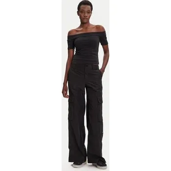 Dámská halenka adidas Halenka adicolor Bandeau JV9742 Černá Slim Fit XS