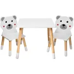 Dětský stůl s židlemi Medvídek DSBH0735 - SLEVA 3% s kodem radost25