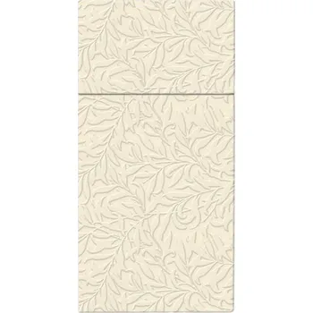 Papírový ubrousek Ubrousková kapsa 16ks Inspiration floral champagne 40x40 cm