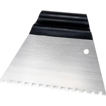 Malířská stěrka KUBALA Stěrka nerezová na lepidla | 180 mm, zub 6x6