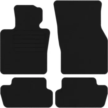 autokoberec Velurové autokoberce Edecor pro Mini Cooper III F56 STD, 4 ks