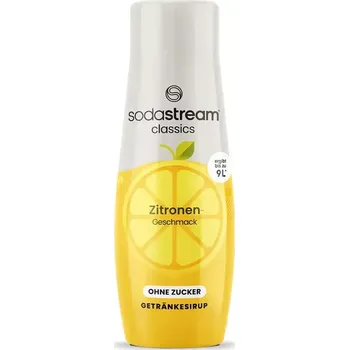 Sirup pro výrobník sody Sirup Sodastream bez cukru Citronový 440ml