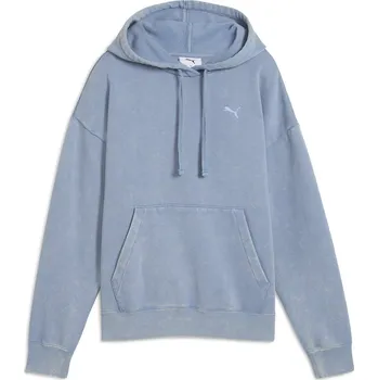 Dámská mikina Dámská Mikina PUMA ESS ELEVATED RELAXED WASH HOODIE FL 68810334 – Modrá M