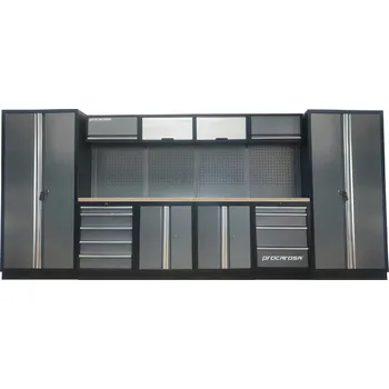 Sestava dílenského nábytku Procarosa PROFESSIONAL XXL-2 Pracovní deska: dřevěná