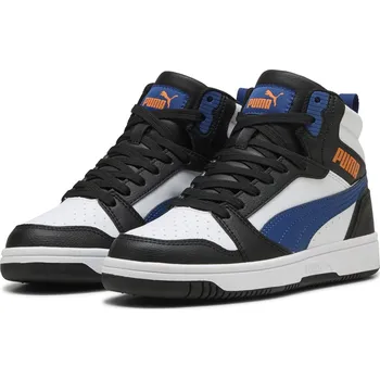 Chlapecká obuv Dětské Vysoké tenisky PUMA PUMA REBOUND V6 MID JR 39383131 – Bílá 38