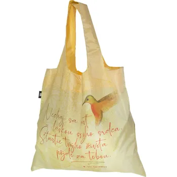 Taška nákupná skladacia "Nechaj sa viesť..."