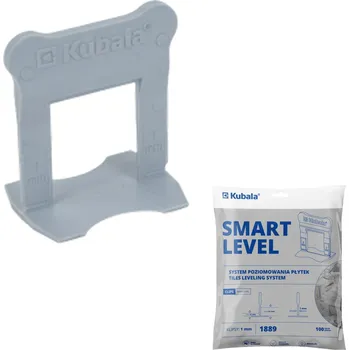 Zednické hladítko KUBALA Smart level - vysoké spony | 1 mm, 1bal/100ks