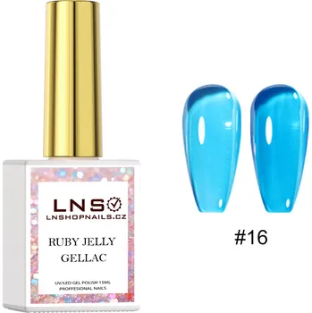 Přípravek na nehty 16. GELLAC LNS – RUBY JELLY | 15ML