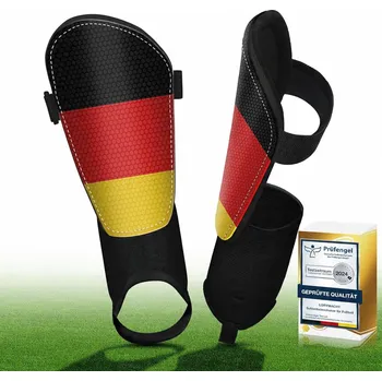 Chránič nohou Chrániče holení a kotníků pro děti – barvy Německa, velikost L