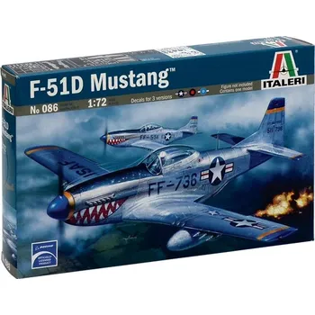 Volný čas F-51D MUSTANG (Italeri 1:72)