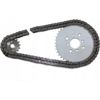 Řetězová sada pro motocykl Řetěz ROZETA HNACÍ sada čtyřkolka Bashan 200 250 ZESÍLENÁ Loncin 200/250 14/40 !