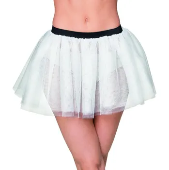 Karnevalový kostým Tutu sukně bílá velikost M/L