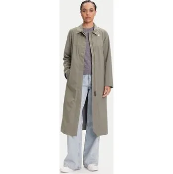 Dámský kabát K-Way Trenčkot Barbra K61337W Zelená Regular Fit L